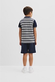 Organically Grown Cotton Country Road Logo Polo Shirt