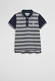 Organically Grown Cotton Country Road Logo Polo Shirt