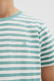 Teen Recycled Cotton Blend Stripe T-Shirt