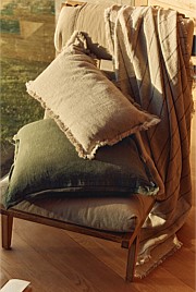 Grove Organically Grown Linen Throw
