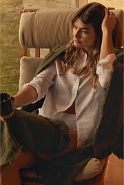 Grove Organically Grown Linen Throw