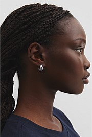 Small Bubble Hoop Earring