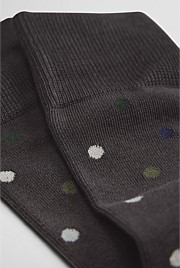 Australian Cotton Blend Spot Sock