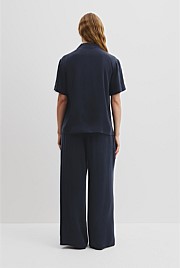 Short Sleeve Cupro Shirt
