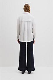 Organically Grown Cotton Poplin Shirt