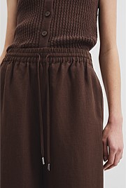 Organically Grown Linen Pull-On Pant