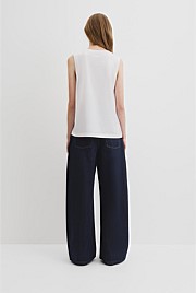 Australian Cotton Relaxed Crew Tank