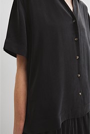 Short Sleeve Cupro Shirt