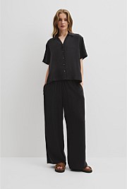Short Sleeve Cupro Shirt