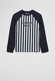 Stripe Logo Rash Vest