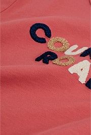 Organically Grown Cotton Boucle Logo T-Shirt