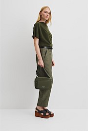 Recycled Polyester Soft Crossbody Bag