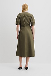 Fit and Flare Midi Dress