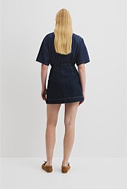 Denim Mini Skirt