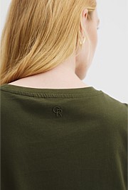Australian Cotton Relaxed Crew Tank
