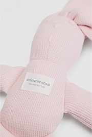 Organically Grown Cotton Waffle Bunny