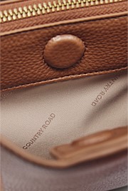 Middle Zip Crossbody Bag