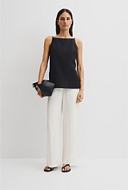 Organically Grown Linen Longline Cami