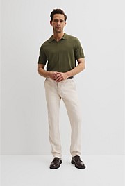 Australian Cotton Blend Silk Trophy Polo