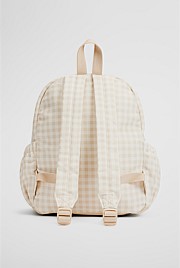 Gingham Backpack