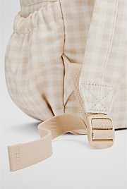 Gingham Backpack