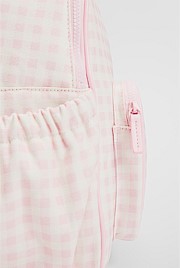 Gingham Backpack