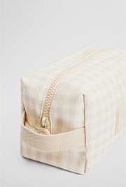 Gingham Wash Bag