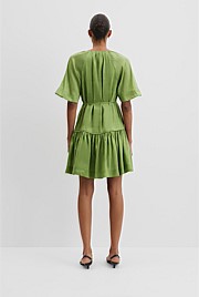 Tiered Mini Dress