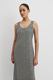 Print Maxi Tank Dress