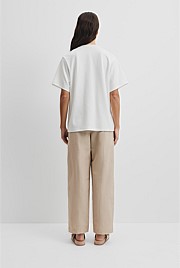 V-Neck Longline T-Shirt