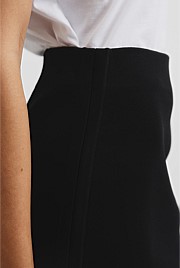 Compact Knit Mini Skirt
