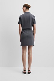 Compact Knit Mini Skirt