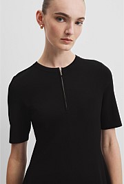 Compact Knit Mini Dress