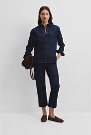 Long Sleeve Denim Shirt