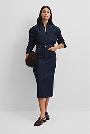 Long Sleeve Denim Shirt