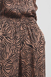 Print Pull On Cupro Pant