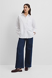 Oversized Australian Cotton Oxford Shirt