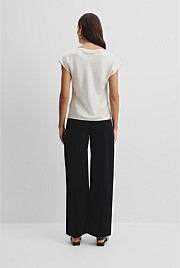 Satin Shell Top