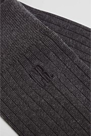 Australian Cotton Blend CR Rib Crew Sock