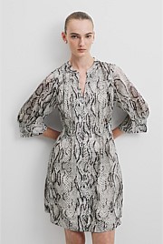 Print Mini Dress
