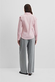 Stretch Slim Fit Poplin Shirt