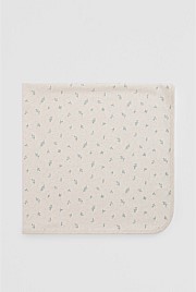 Organically Grown Cotton Blend Newborn Blanket