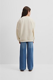 Australian Cotton Oversized Country Road Logo Sweat