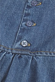 Denim Frill Dress