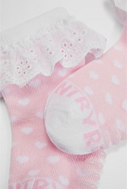 Heart Frill Socks