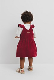 Organically Grown Cotton Cord Frill Dress