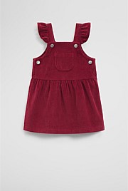 Organically Grown Cotton Cord Frill Dress