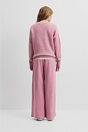 Teen Fluffy Knit Pullover
