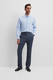Slim Fit Stretch Cotton Shirt