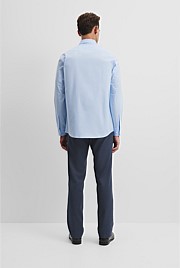 Slim Fit Stretch Cotton Shirt